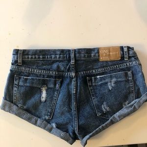 One Teaspoon Shorts Size 28 EUC